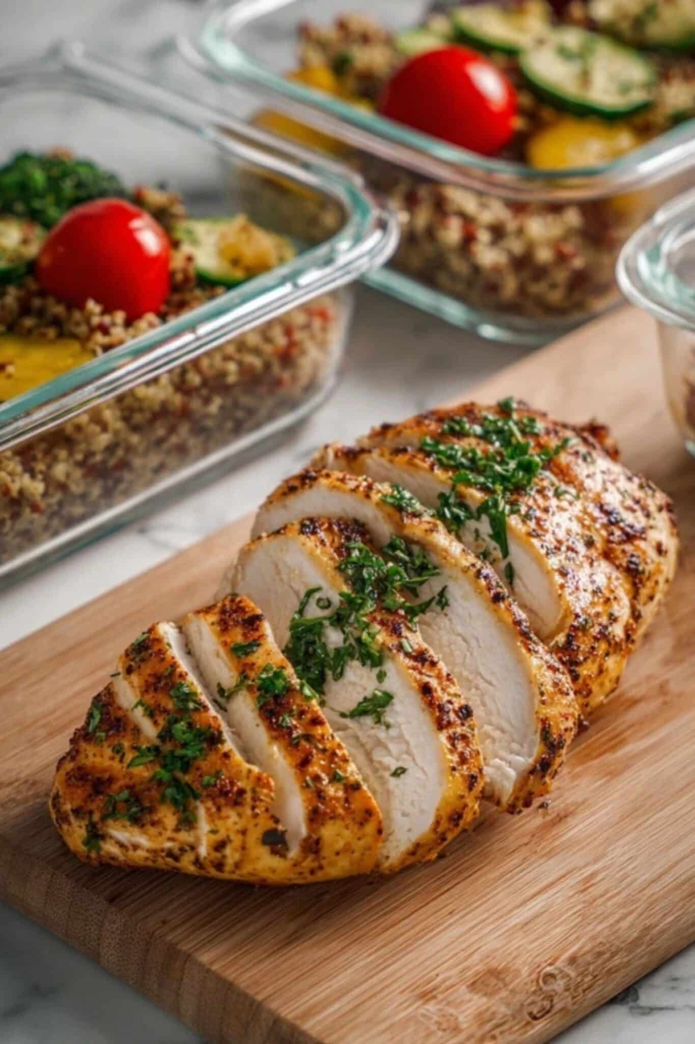 Chicken. Prep Baked Chicken Breast for Meal Prep: Easy 5-Day Juicy Meals